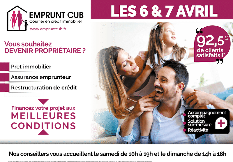 Emprunt Cub à Homexpo en avril 2019