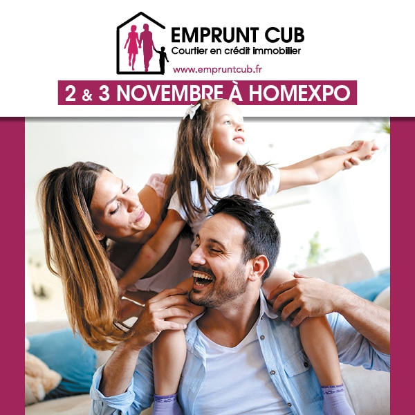 Emprunt Cub les 2 et 3 novembre 2019 à Homexpo Bordeaux