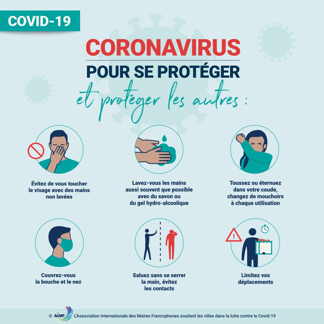 Gestes barrières coronavirus