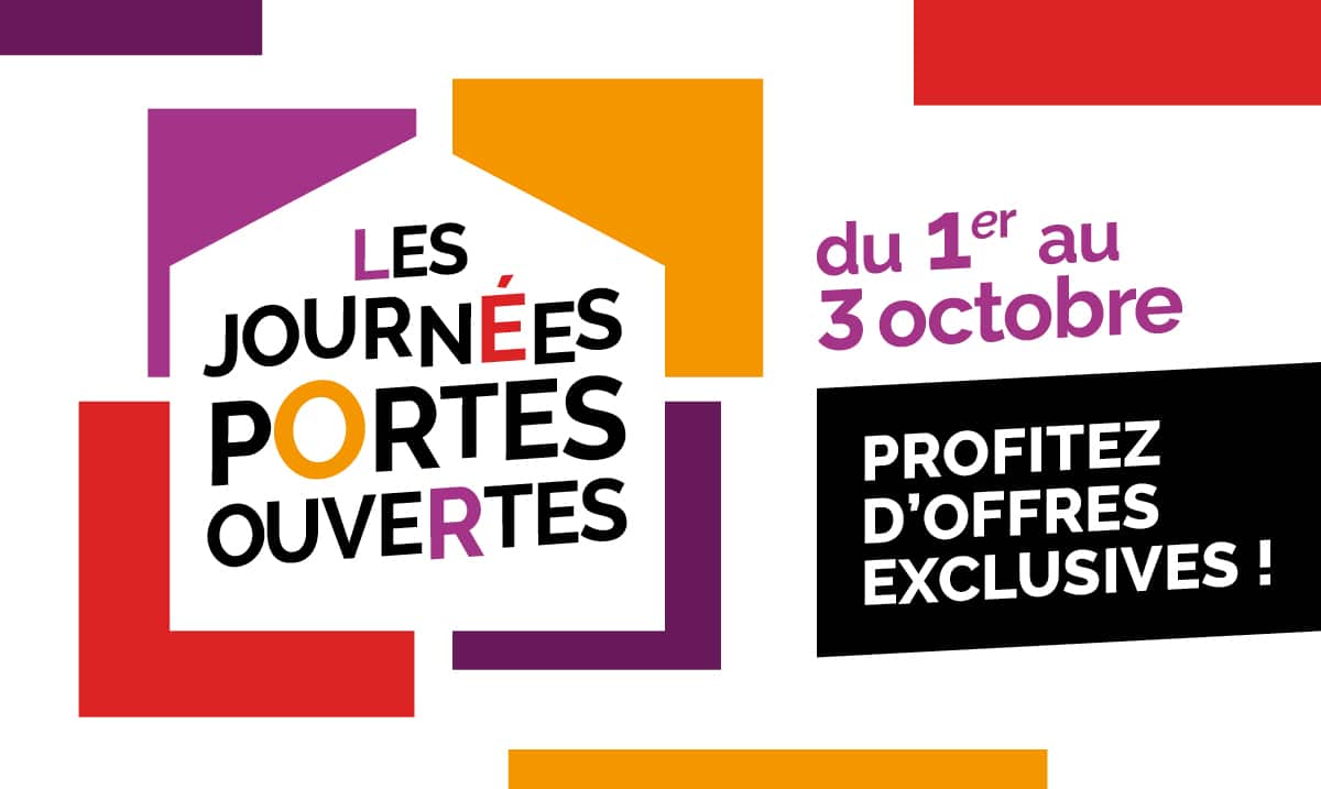 Journées Portes ouvertes Homexpo du 1er au 3 octobre de 10h à 18h