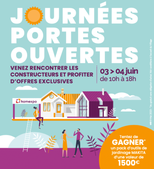 Journées Portes Ouvertes du 03 au 04 juin 2023